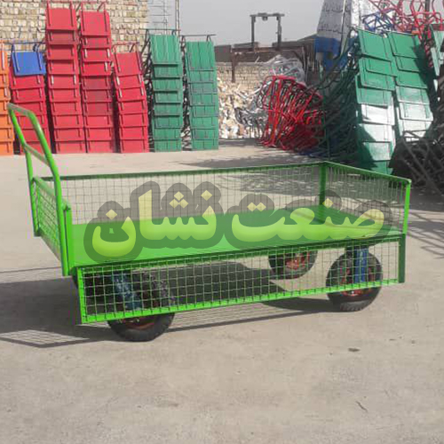 گاری چهارچرخ سفارشی با چرخ فرغونی – کد ۶۱۱۶