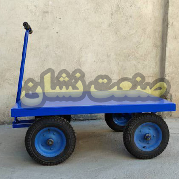 چهار چرخ حمل بار فرمان‌دار صنعتی کد ۶۱۱۰
