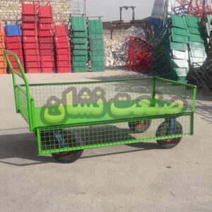 گاری چهارچرخ سفارشی با چرخ فرغونی – کد ۶۱۱۶